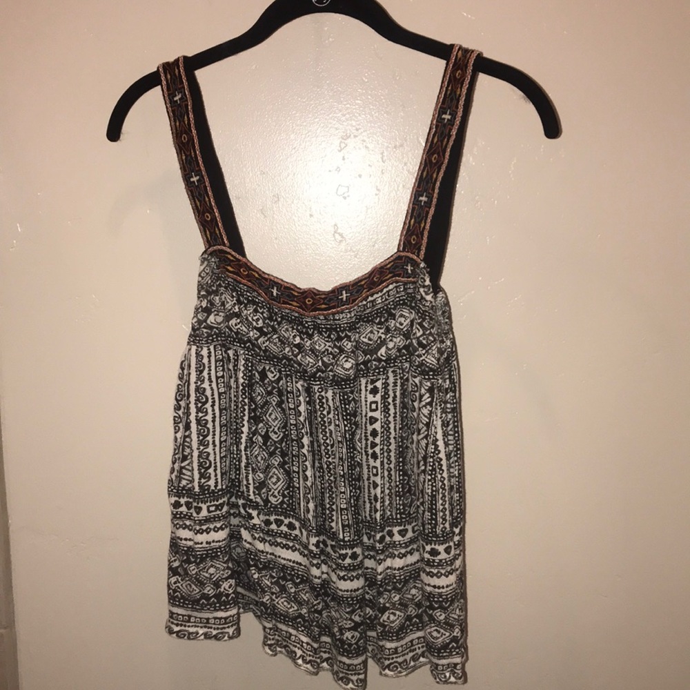 Tribal print tank top